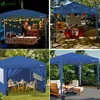 VOUNOT® Pavillon 3x3m mit 4 Seitenteilen & 4 Sandsäcke, Pop Produktbild-Vorschau 7
