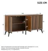 MODFU Sideboard mit 4 Türen, 140 × 35 × 70 cm, Produktbild-Vorschau 4