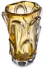 Casa Padrino Luxus Glas Vase Gelb Ø 20 x H. 31 cm - Moderne Produktbild-Vorschau 2