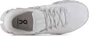 Top-down view of a white and gray running shoe. Produktbild-Vorschau