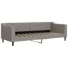 vidaXL Tagesbett Taupe 80x200 cm Stoff Produktbild-Vorschau 1