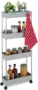Relaxdays Nischenwagen, Kunststoff, HBT 98 x 15,5 x 40,5 Produktbild-Vorschau 1