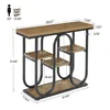 Table console industrielle Tribesigns de 105 cm, table Voir les images du produit 9