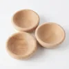 Surová buková miska 3 kusy 9 cm dřevěná přírodní mísa do Náhled obrázku produktu 5