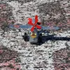 Zinnspielzeug – Flugzeug mit zwei Propellern – Produktbild-Vorschau 12