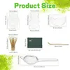 Matcha Whisk Set, 7pcs Bambus Whisk, Teezeremonie -Kit für Produktbild-Vorschau 2