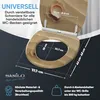SANILO® WC sedátko s automatickým pomalým sklápěním a Náhled obrázku produktu 4