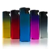 5 Stück Sturmfeuerzeug Rainbow Metallic Farben Nachfüllbar Produktbild-Vorschau 1