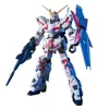 A white robot model with red accents and a blue shield and gun. Náhled obrázku produktu