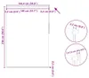 vidaXL zatemňovací roleta 144,4 x 230 cm, šířka látky 140 Náhled obrázku produktu 8