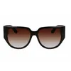 Salvatore Ferragamo Ovale Damen-Sonnenbrille aus Acetat Produktbild-Vorschau 4