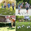 2x 6 Boule Set mit 4 Zielholzkugeln, 4 Entfernungsmesser, 2 Produktbild-Vorschau 6