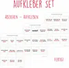 AUFKLEBER SET - Duplo Danke Abschiedsgeschenk Lehrer Produktbild-Vorschau 2