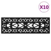 vidaXL Stufenmatten 10 Stk. 25x75 cm Gummi Produktbild-Vorschau 8