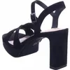 Tamaris Damen Sandalette Leder Cut-Outs Plateau High Heel Produktbild-Vorschau 20