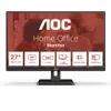 AOC monitor with feature callouts and people in the background. Produktbild-Vorschau