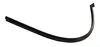 A black dishwasher door seal or gasket is shown against a white background. Náhľad obrázku produktu