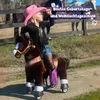 PonyCycle cavallo a pedali marrone scuro per bambini di 3-4 Anteprima dell’immagine prodotto 10