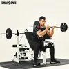 GORILLA SPORTS® Hantelbank - mit 100kg Hantelset, Ablage, Produktbild-Vorschau 5
