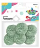 Pompons en fil vert foncé 30mm 6pcs Titanum Voir les images du produit 2