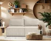 Sofa rozkłada z pojemnikiem na pościel COMPI Ecru Podgląd zdjęcia produktu 1
