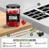 LZQ, ensemble de 12 pots à confiture de 350 ml, pots en Voir les images du produit 4