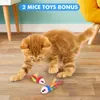 Tease Cat Pen Taschenlampe Toy Laser LED Pen Light USB Produktbild-Vorschau 6