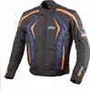GMS Pace Motorrad Textiljacke Farbe: Schwarz/Blau/Orange, Produktbild-Vorschau 1
