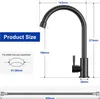 Cecipa 360° Küchenarmatur Wasserhahn für Kaltwasser Produktbild-Vorschau 9