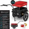 Remorque de vélo KESSER® pour le transport de charges, Voir les images du produit 2