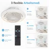 Deckenventilator mit Beleuchtung Fernbedienung APP,38W Produktbild-Vorschau 10