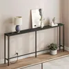 Consolidetafel met oplaadstation, 200 cm, zwart. Productafbeelding-voorbeeld 2