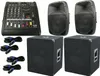 Das PA-SET18 Powermixer Pa Anlage 2 Wege 25 cm Boxen USB Produktbild-Vorschau 1