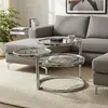Couchtisch Sofatisch Wohnzimmertisch Glastisch Ziertisch Produktbild-Vorschau 3