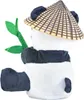 Hovoriace zviera panda Bao Bao s klobúkom a bambusom hovorí Náhľad obrázku produktu 6