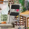 2er Set Klappstühle Stuhl klappbar Metall Gepolstert Produktbild-Vorschau 9