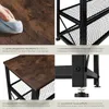 A collage of four close-up images showcasing the features of a shoe rack. Náhled obrázku produktu