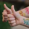 ABWASCHBARE KINDERTATTOOS TEMPORAER - Hunde Rasse PAPILLON Produktbild-Vorschau 3