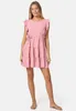 PM SELECTED Feminines Damen Mini Rüschenkleid mit Gürtel, Produktbild-Vorschau 2