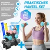 KESSER® Hantel-Set 3 Paar 1-5/12/18kg mit Ständer, Produktbild-Vorschau 2