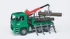 ciężarówka do transportu drewna Bruder MAN z żurawiem Podgląd zdjęcia produktu 2