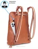 Leder Rucksack Handtasche klein Vario Gurt Geheimfach Produktbild-Vorschau 3