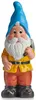 Ibergarden Gartenzwerg-Figur - blaue Mutze - Keramik - 50 Produktbild-Vorschau 1