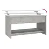 vidaXL Couchtisch Betongrau 102x50x52,5 cm Holzwerkstoff Produktbild-Vorschau 9