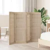 vidaXL Ante per armadio, 4 pezzi, colore naturale, 110 x Anteprima dell’immagine prodotto 2