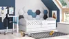 Letto per bambini LUK 140x70 con cassetto - Train Anteprima dell’immagine prodotto 2
