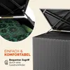 CASARIA® Auflagenbox 318L Polyrattan - Wetterfeste Garten Produktbild-Vorschau 6