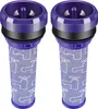 Two purple vacuum cleaner filters displayed side-by-side against a white background. Produktbild-Vorschau
