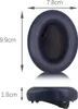 A size chart showing the dimensions of headphone ear pads. Produktbild-Vorschau