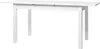 A white dining table on a white background. Produktbild-Vorschau
